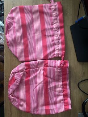 Vera Bradley Pink and Light waterproof ditty bag